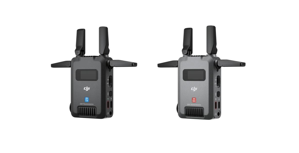 DJI 無線伝送装置送信機(DT2001)/受信機(DT2002)入荷しました